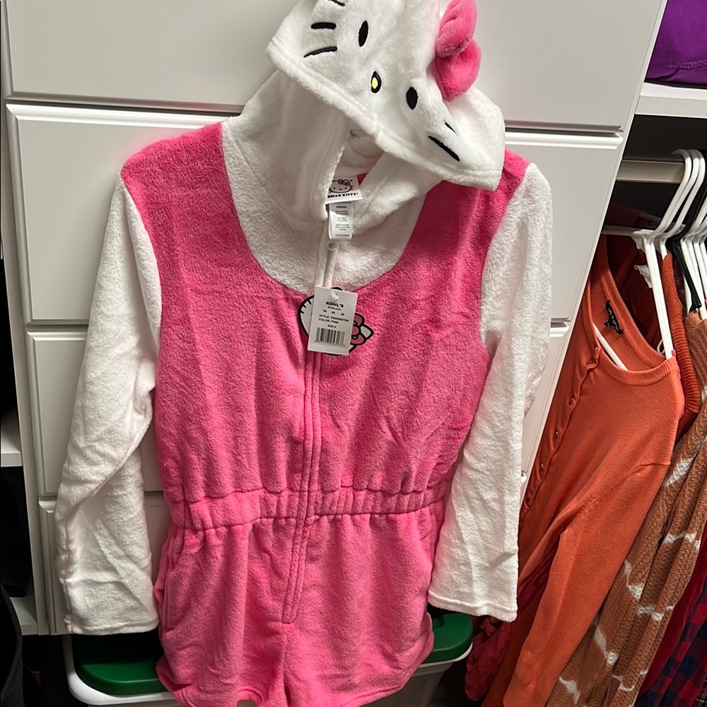 Hello Kitty Hooded Romper size S - Picture 4 of 5